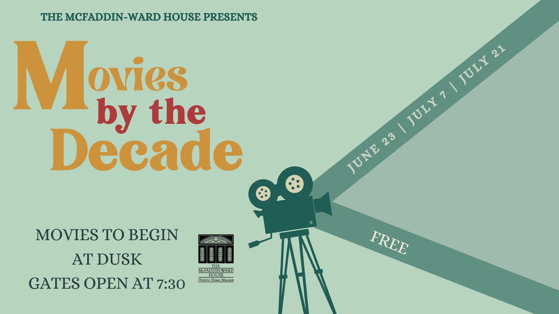 Movies by the Decade: Mr. Smith Goes to Washington - The McFaddin-Ward House